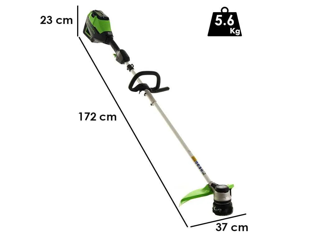 Greenworks GD60BC - Débroussailleuse à batterie 60 V 2 Ah - photo 2
