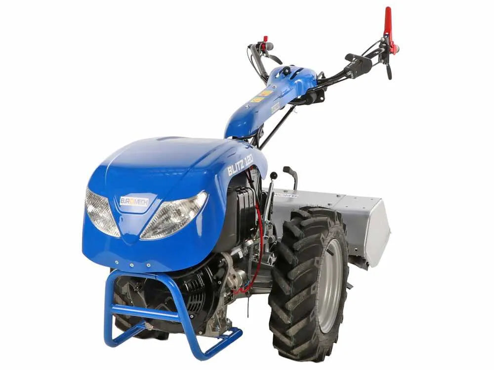 EuroMech BLITZ 120 motoculteur diesel Kohler KD15-440 12 CV démarrage électrique – photo 9
