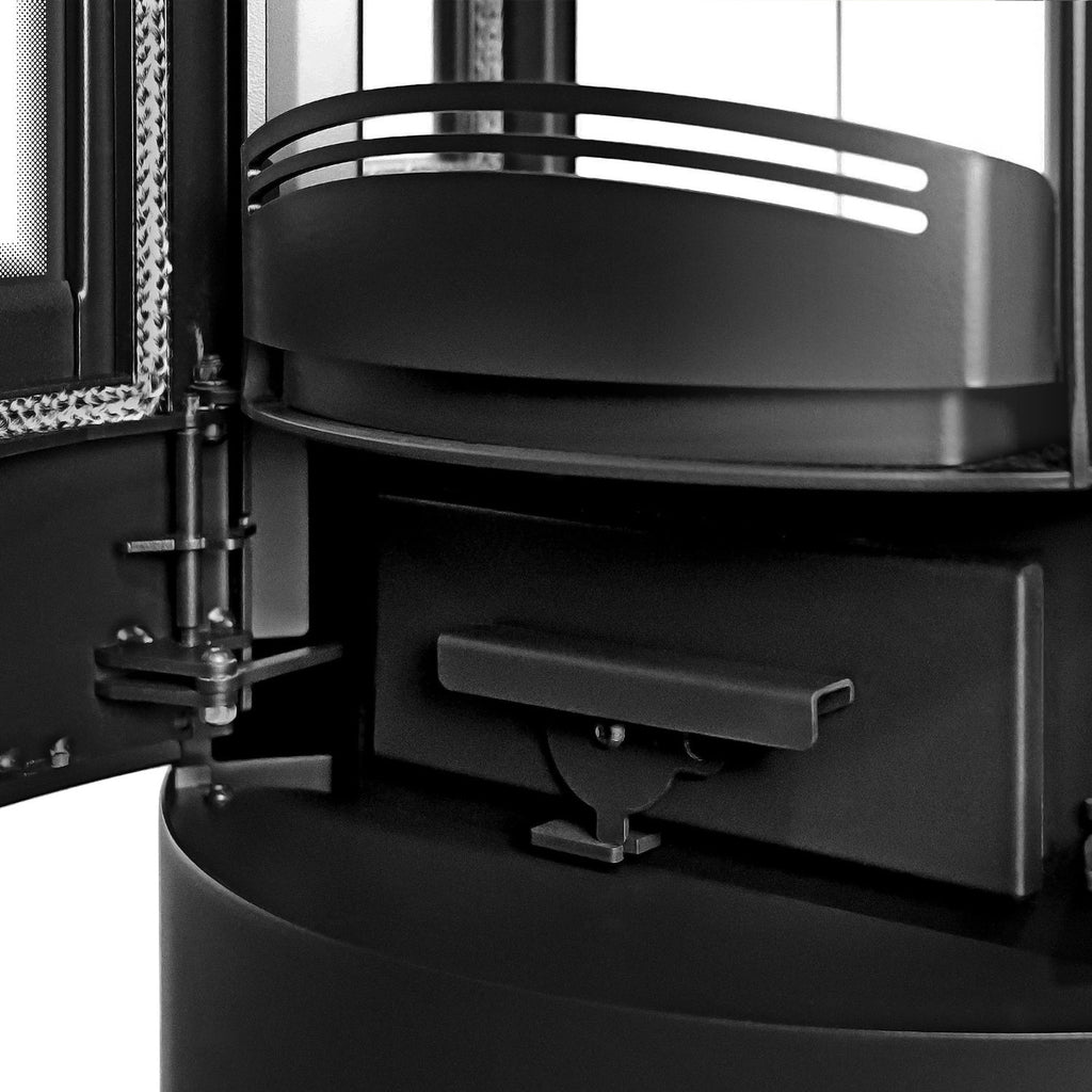 Poêle à bois Schmitzker Fisterra Vista Heat acier noir – 7 kW - image 4