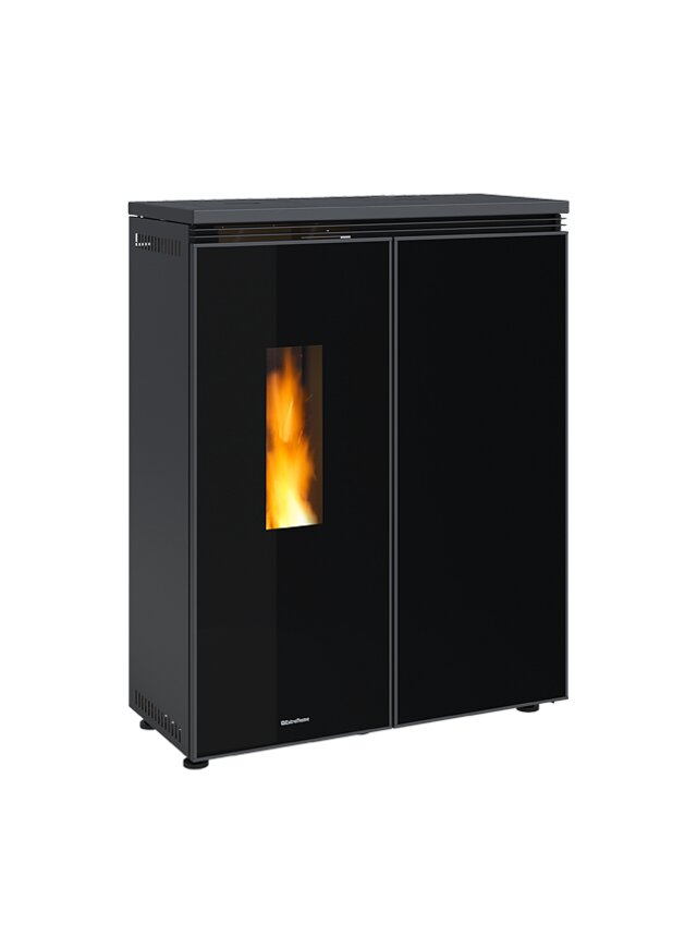 Poêle à granulés La Nordica FLORIANA IDRO CRYSTAL – 19,4 kW
