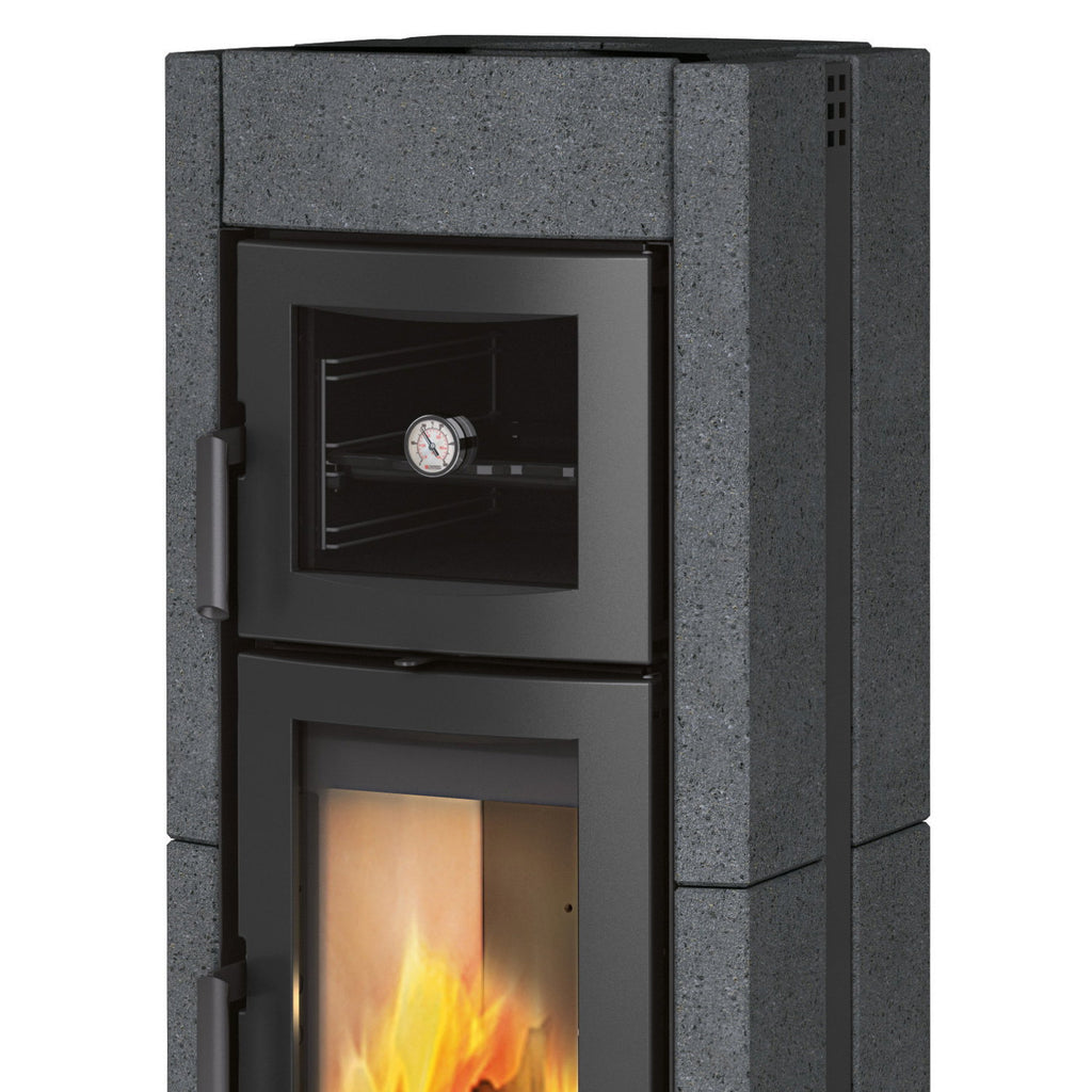 Poêle à bois La Nordica Ester Forno Evo Vulcano avec four 8 kW