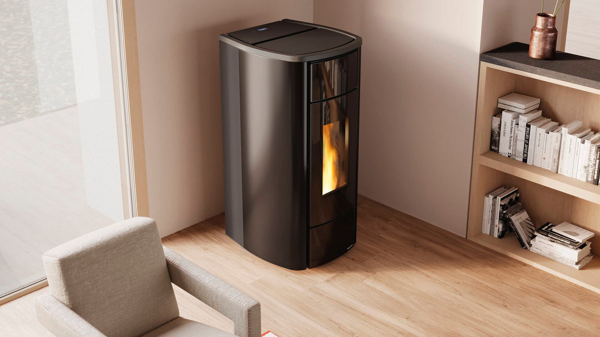 Poêle à granulés La Nordica MIRIANA IDRO H20 – 22,4 kW