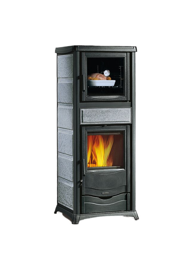 Poêle à bois La Nordica Rossella Plus Forno.165 Petra 9,4 kW - image 4
