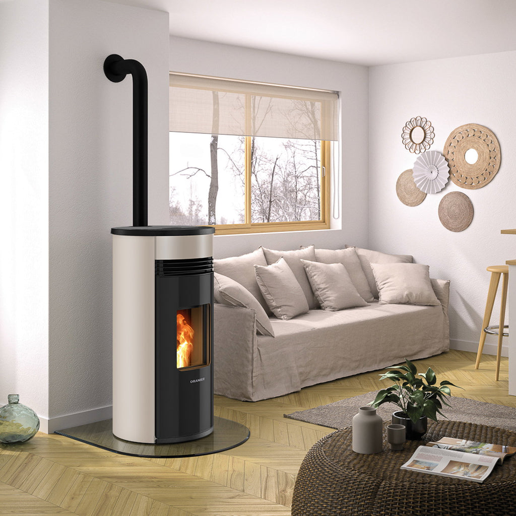 Oranier Sando 60 poêle à granulés taupe LAS 8 kW