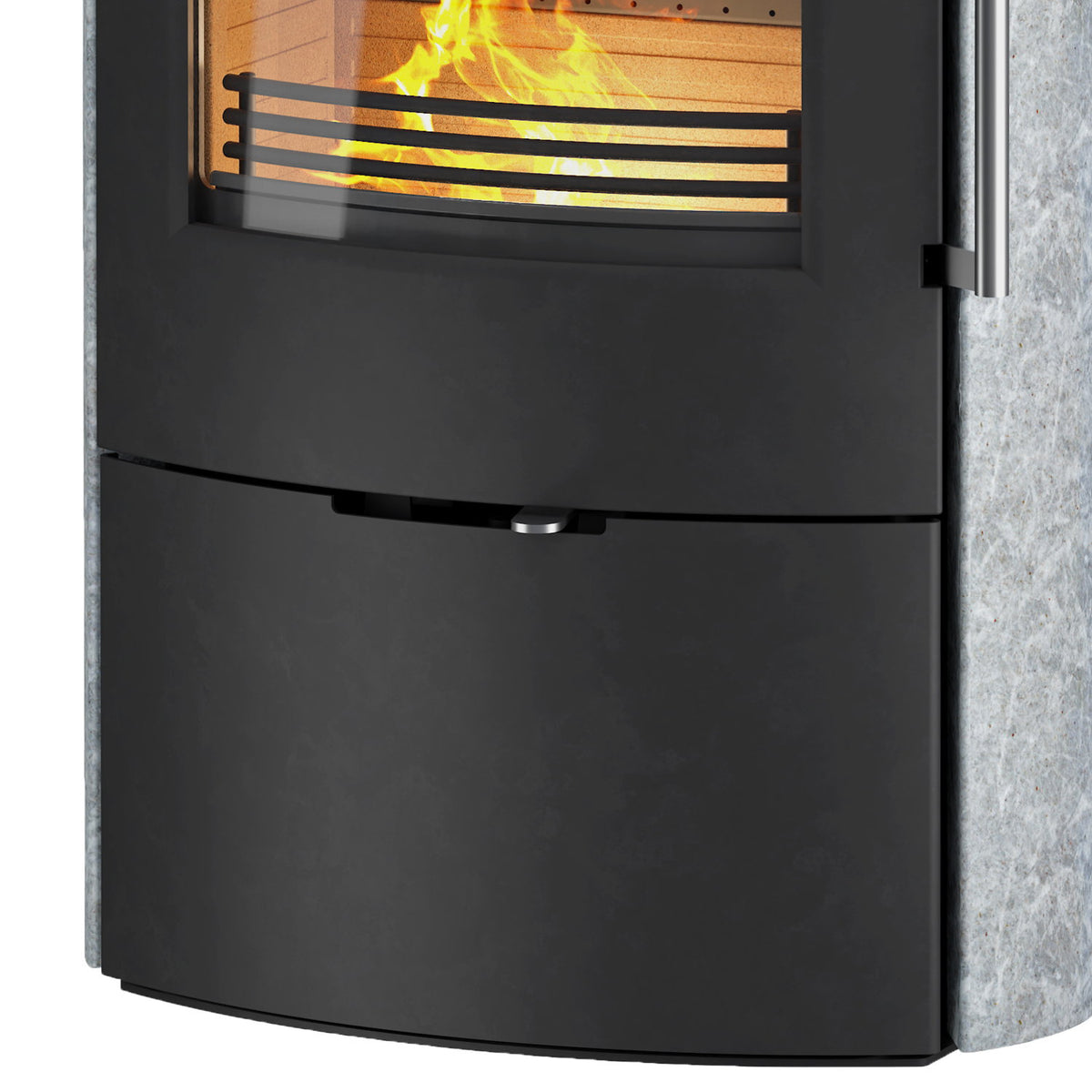 Poêle à bois TermaTech TT80RLS acier noir 5,5 kW — image 4