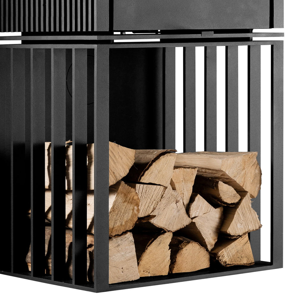 Poêle à bois Schmitzker Cuby Grid 6,4 kW