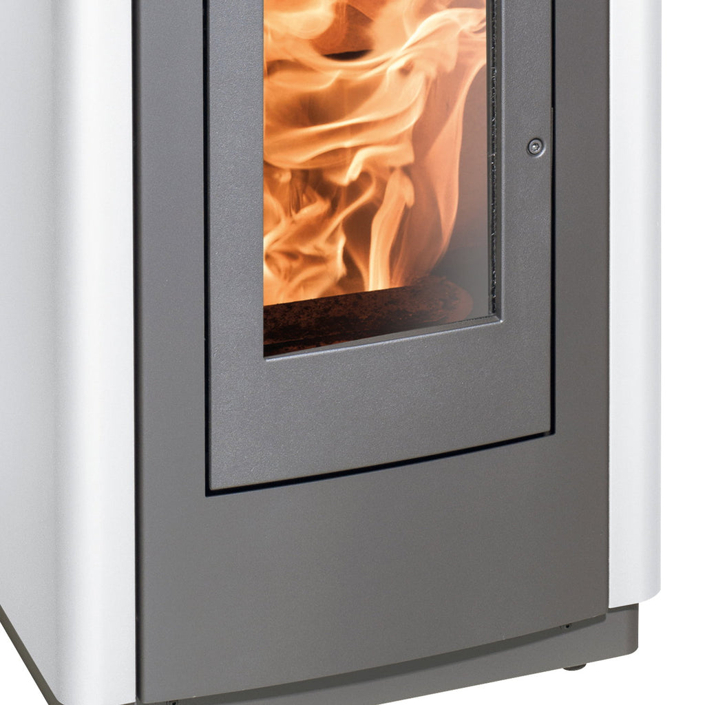 Haas+Sohn HSP 6 Pelletto IV – Poêle à granulés 8 kW perle-anthracite/blanc