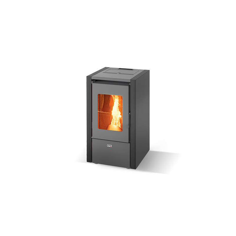 Poêle à granulés ETNA Little 6 kW avec kit de raccordement arrière