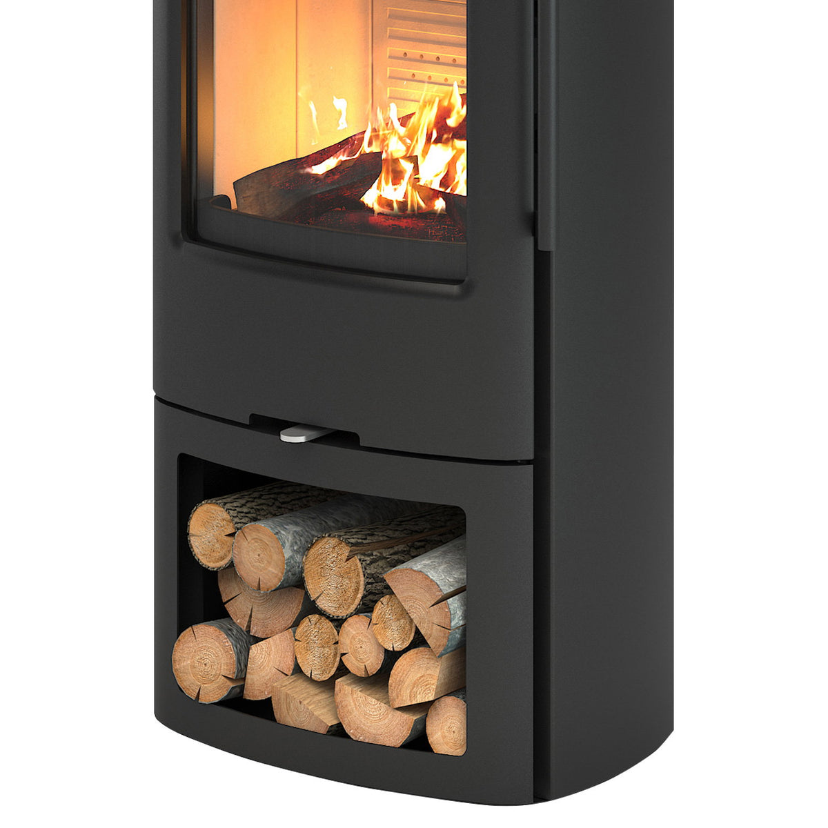 Poêle à bois TermaTech TT44 acier noir 4,8 kW