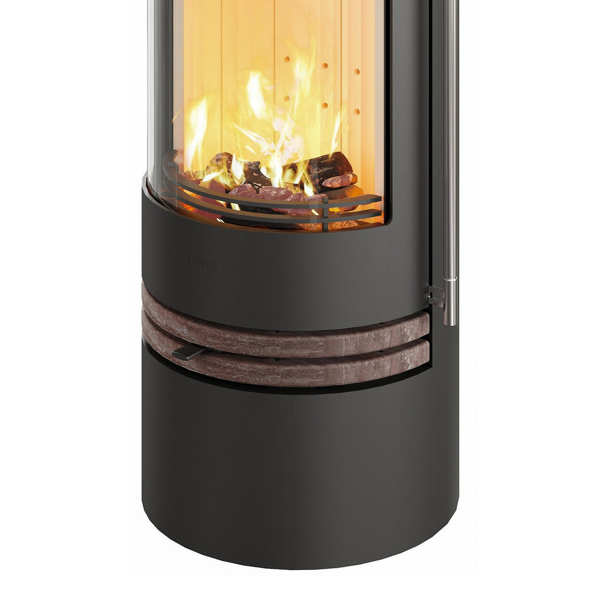 Poêle à bois Lotus Orbis 2 Coffee Stone