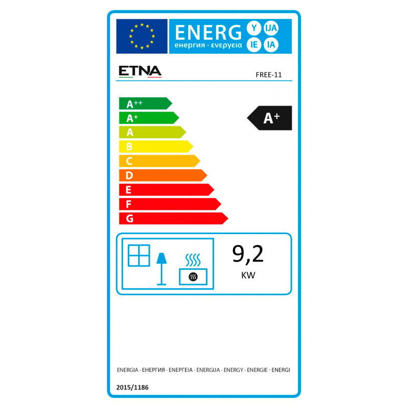 Poêle à granulés Bronpi ELECFREE-11-NE sans électricité 11 kW