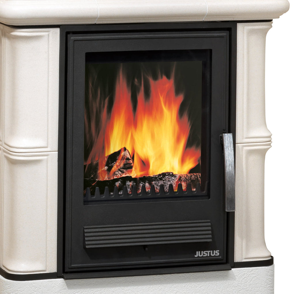 Justus Bavaria – Poêle à bois blanc érable 7 kW