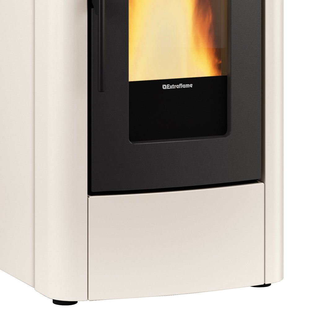 Extraflame Dahiana Plus VFS 16 – Poêle à granulés acier ivoire 10 kW