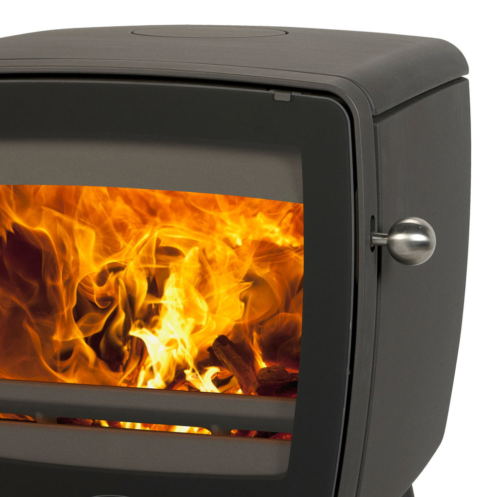 Poêle à bois Dovre Vintage 35 en fonte noire 7 kW