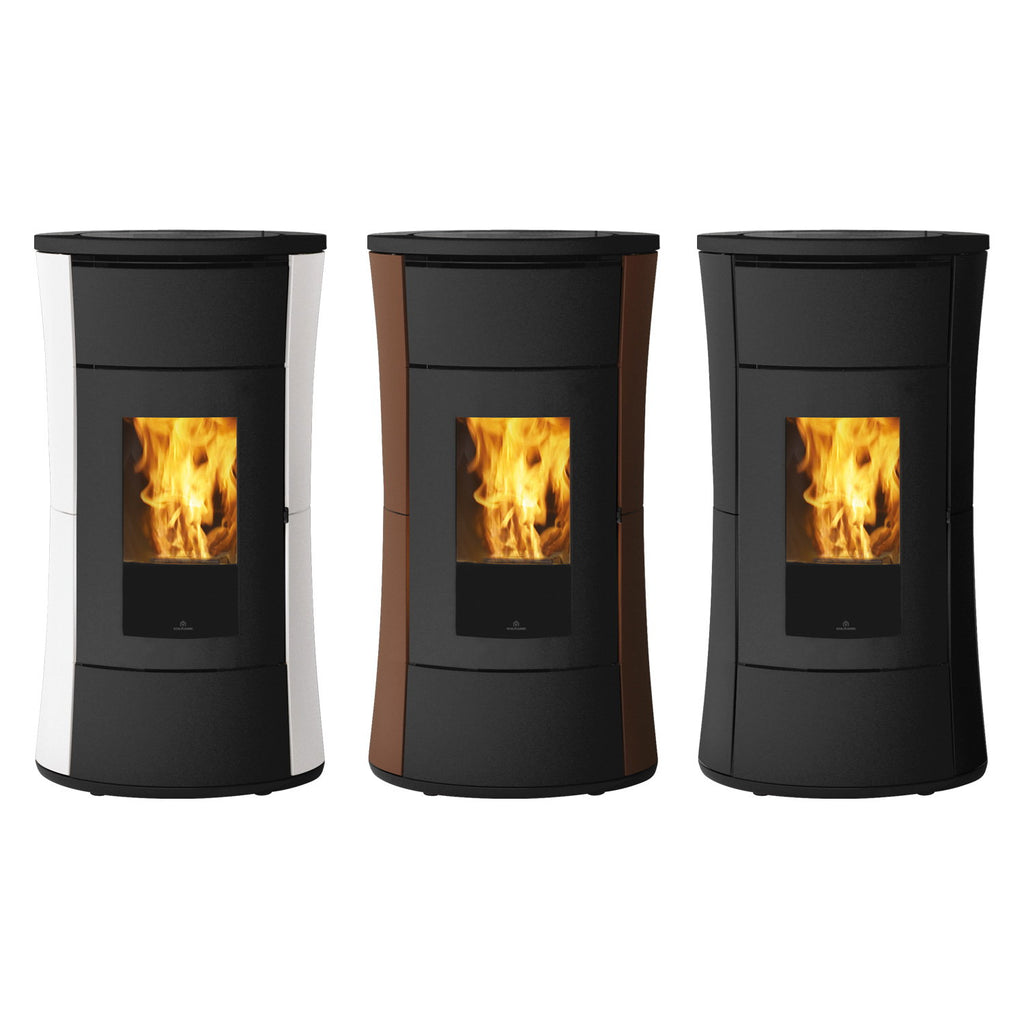 Poêle à granulés Edilkamin Cherie 11 EVO acier blanc mat — 11,4 kW