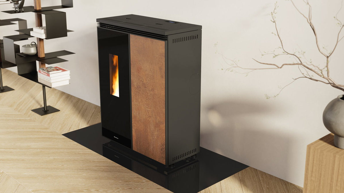 Poêle à granulés La Nordica FLORIANA IDRO GRES – 19,4 kW