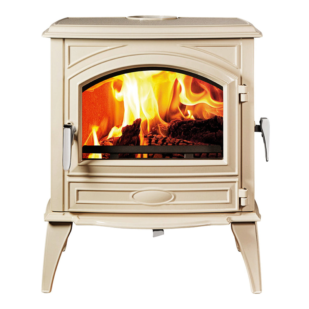 Poêle à bois Dovre 760 WD en fonte émaillée crème 11 kW