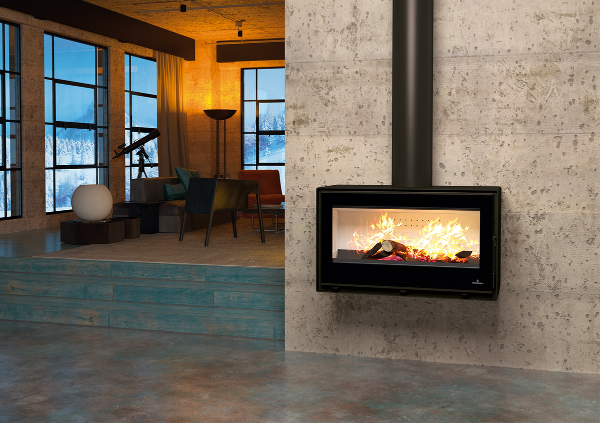 Poêle à bois Bronpi CAIRO-110 BOX – 19 kW