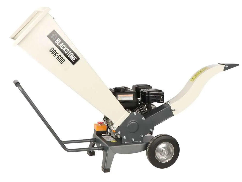 BlackStone GBK 600 - Broyeur de branches thermique - Moteur Loncin 7 CV