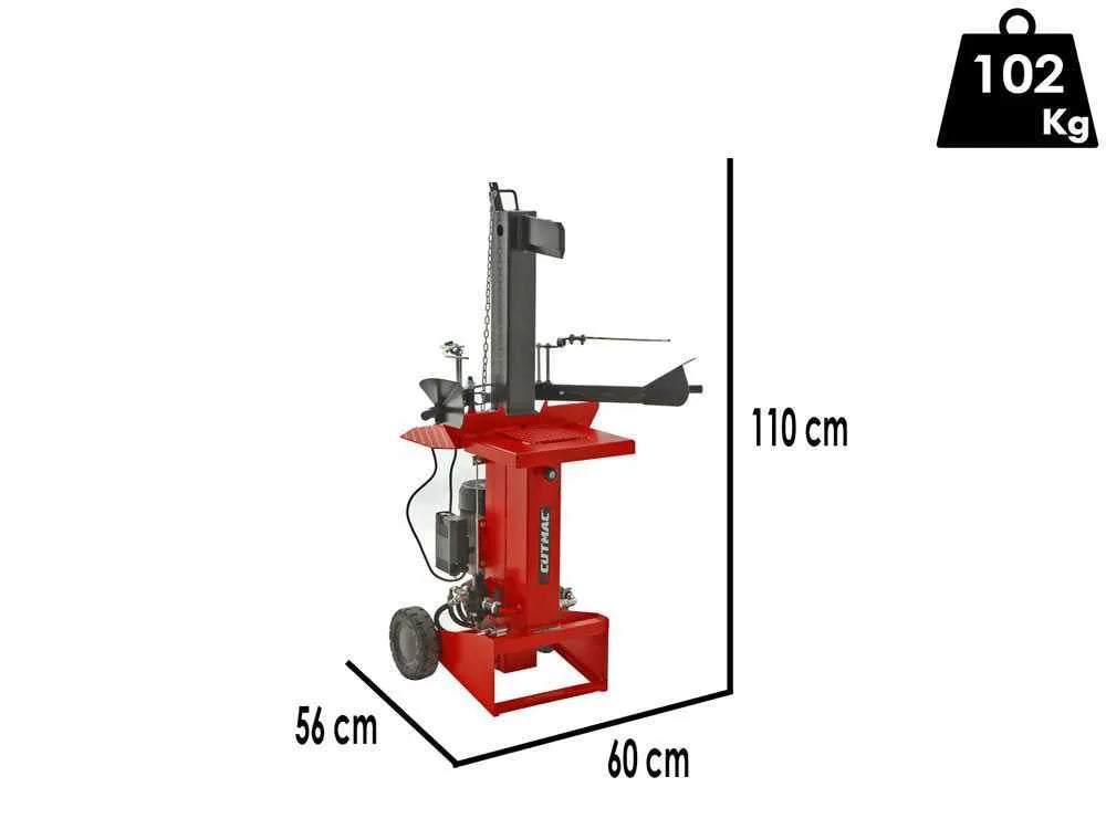 Docma SF75 220XX 7T PS - Fendeuse électrique verticale 7 tonnes - 230 V - vue 3