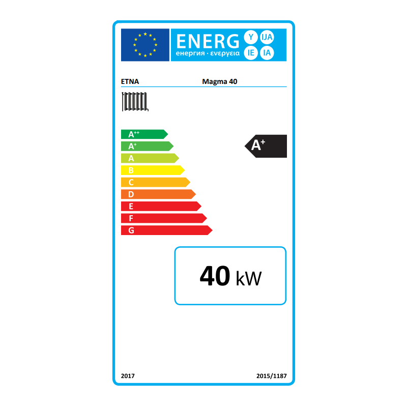 Chaudière à bois ETNA MAGMA 40 kW – Classe énergétique A+ – image 5
