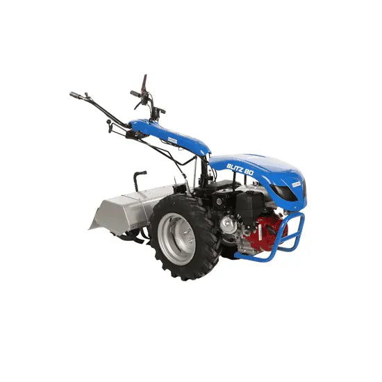 EuroMech BLITZ 80 Motoculteur essence Honda GX270 9 CV avec fraise 75 cm et attelage rapide HBS