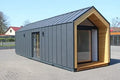 Tiny House 10,90 × 2,90 m clé en main – Maison avec Cuisine Équipée, Salle de Bain et Toit à Deux Pentes