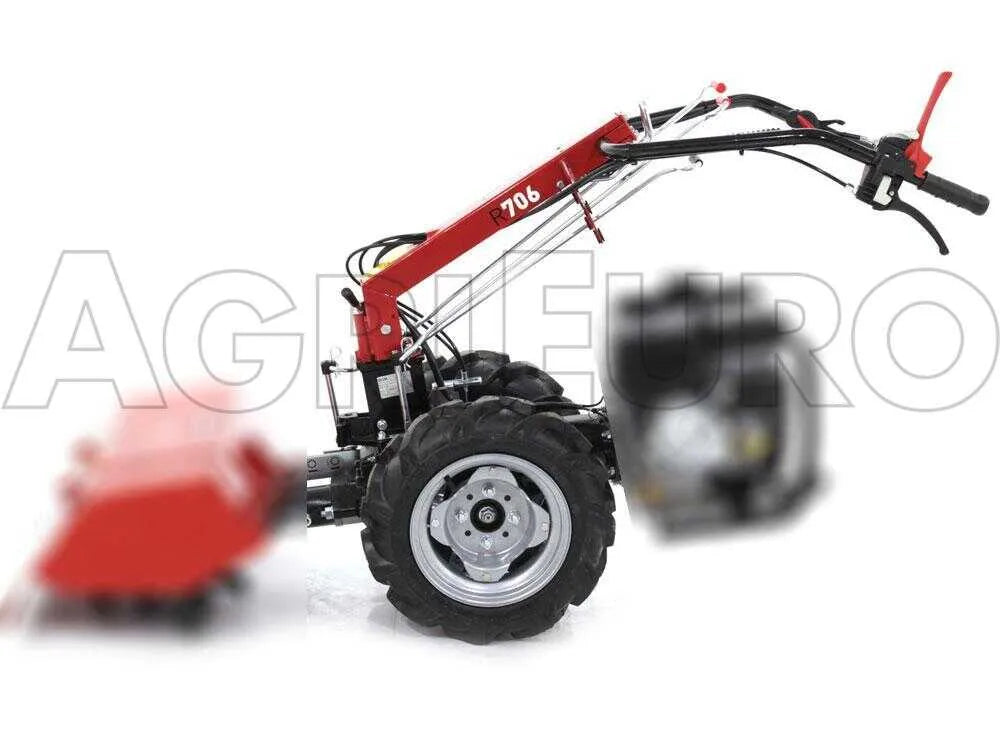 Motoculteur GINKO R706 à essence avec moteur Loncin G270F et boîte 6 vitesses - photo 12