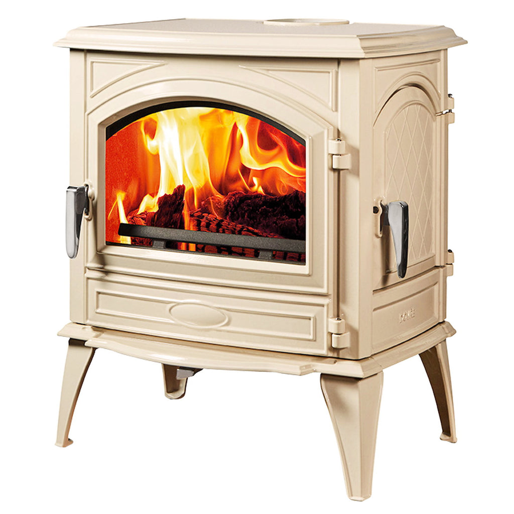 Poêle à bois Dovre 760 WD en fonte émaillée crème 11 kW