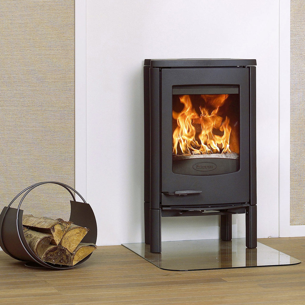Dovre Astro 2/L – Poêle à bois acier noir 7 kW