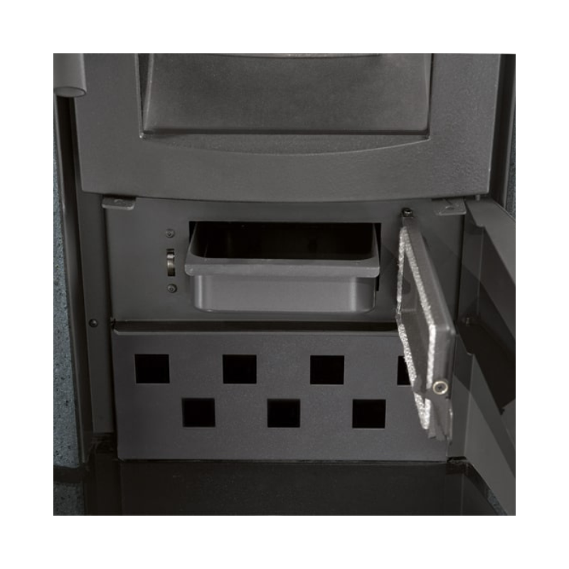 Poêle à bois La Nordica Ester Forno Evo pierre vulcan avec four 8 kW