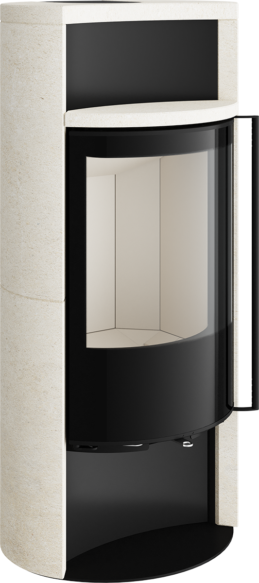 Poêle à bois Spartherm Sino City 7,7 kW, vitre ovale