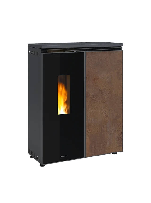 Poêle à granulés La Nordica FLORIANA IDRO GRES – 19,4 kW