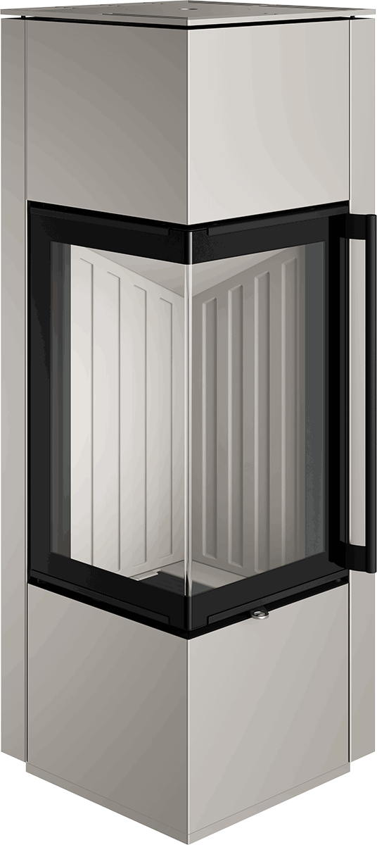 Poêle à bois Spartherm Piko S 7,7 kW avec vitre en L