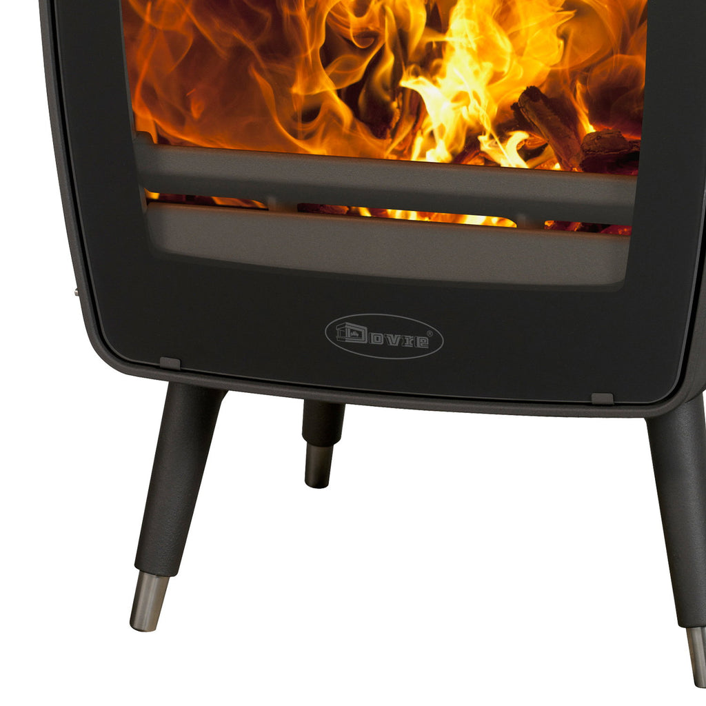 Poêle à bois Dovre Vintage 35 en fonte noire 7 kW