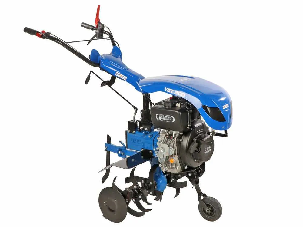 EuroMech YET 300 – Motobineuse diesel D300 208 cm³ 7 CV, fraise 90 cm