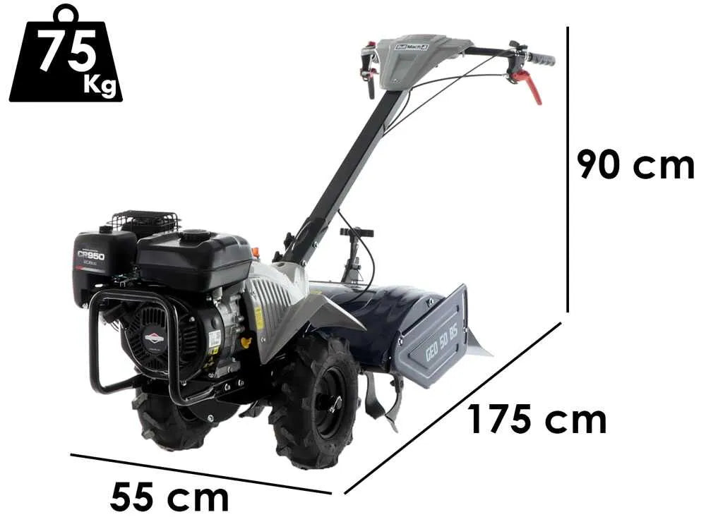 BullMach GEO 50 BS motoculteur Briggs & Stratton CR950 – vue 3