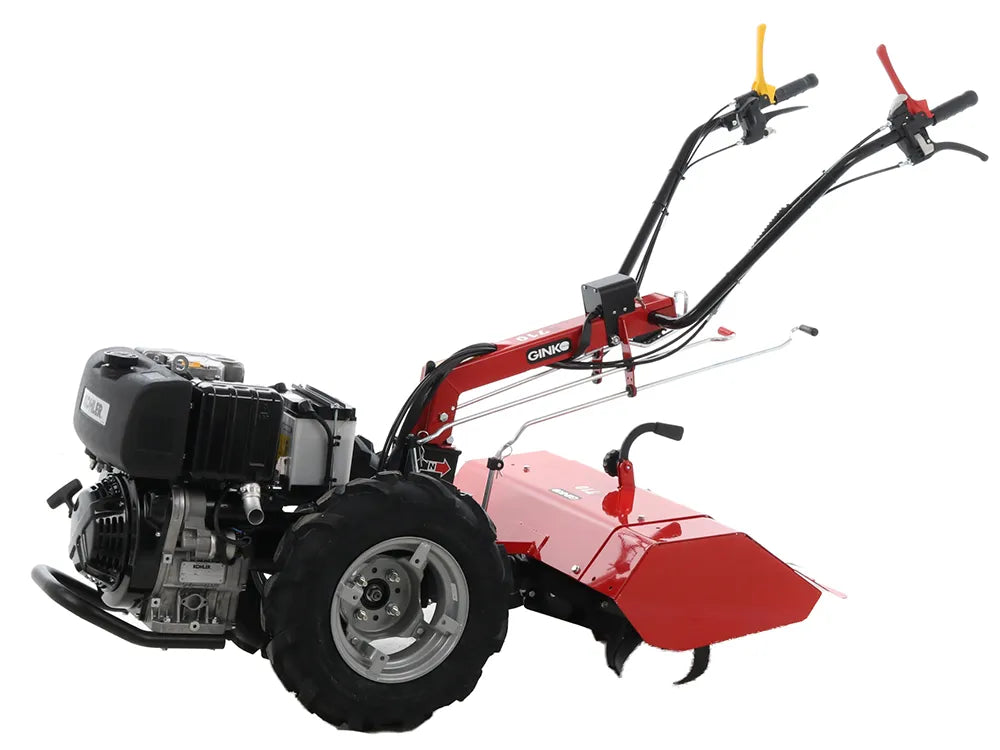 Motoculteur diesel GINKO R710 EKO Kohler KD15-440 avec démarrage électrique et essieu différentiel