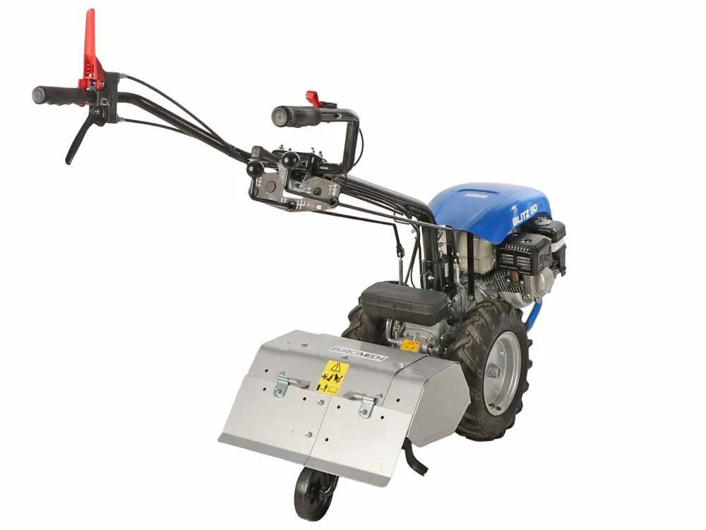 EuroMech BLITZ 50 Motoculteur essence Honda GX200 6,5 CV fraise 50 cm roues 4.00-8 – photo 4
