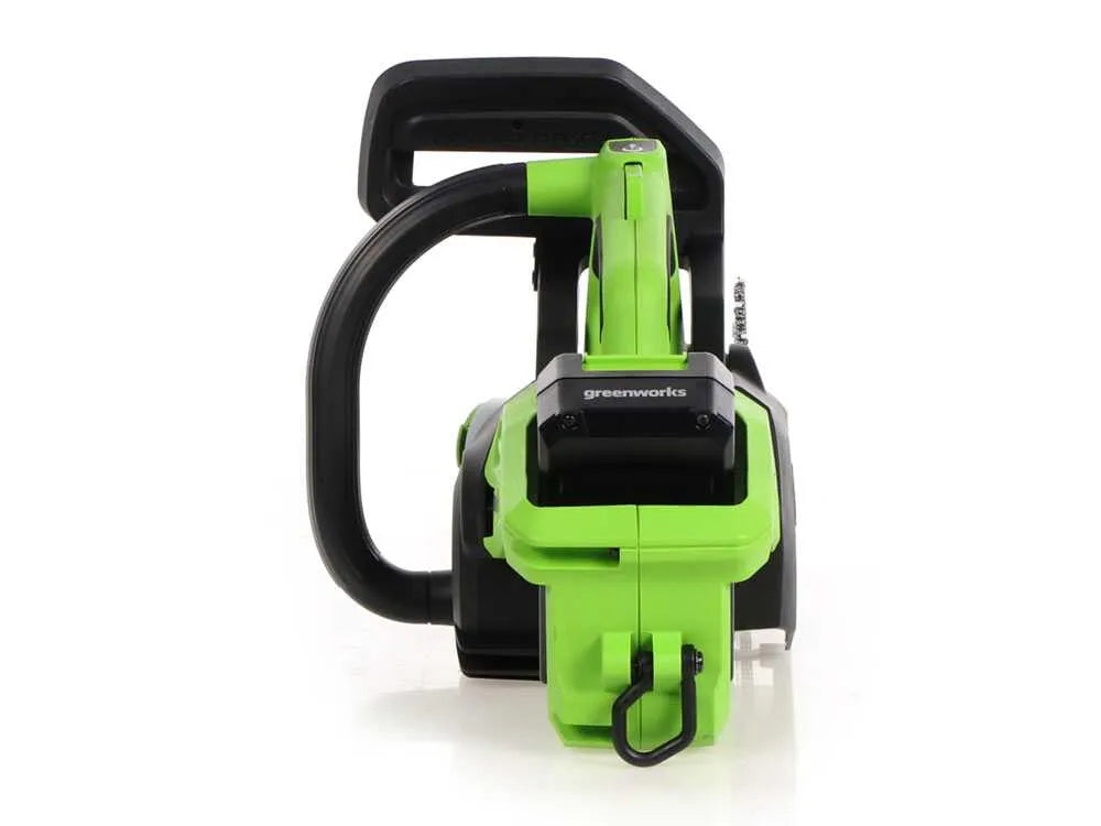 Greenworks GD48TCS – Tronçonneuse à batterie 48 V – Batterie 2 Ah – Guide 30 cm – photo 7