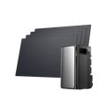 Kit solaire EcoFlow STREAM Ultra avec batterie 1,92 kWh et quatre panneaux rigides de 450 W