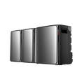 EcoFlow STREAM Ultra X avec deux batteries STREAM AC Pro et câbles parallèles