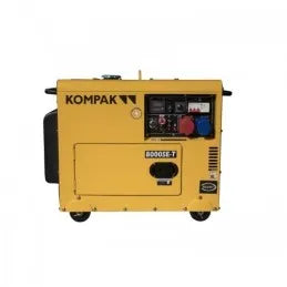 Kompak NT-8000SE-T groupe électrogène diesel insonorisé 6300 W avec démarrage électrique