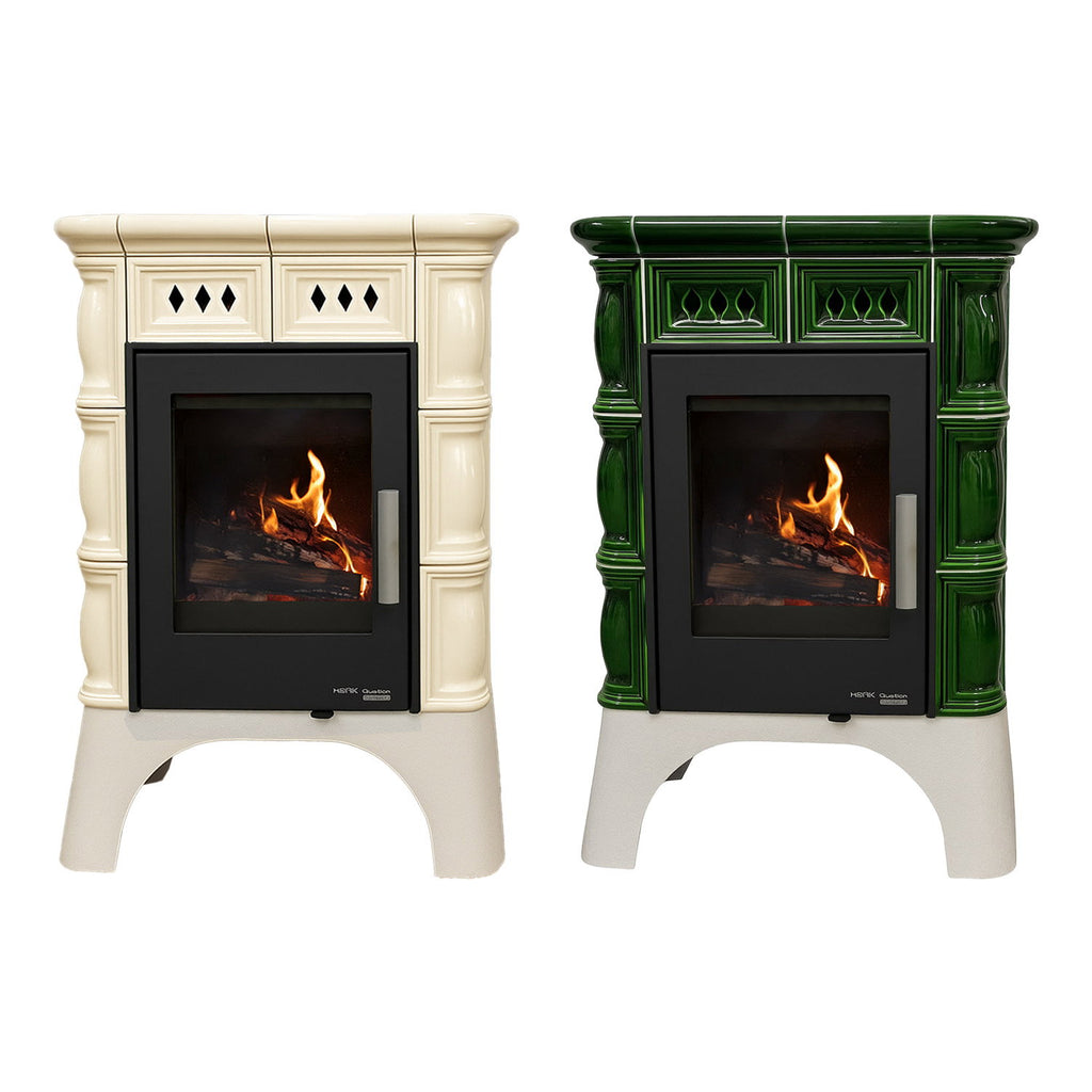 Poêle à bois Haas+Sohn Treviso III 246.37 perl-noir/ivoire 6,3 kW