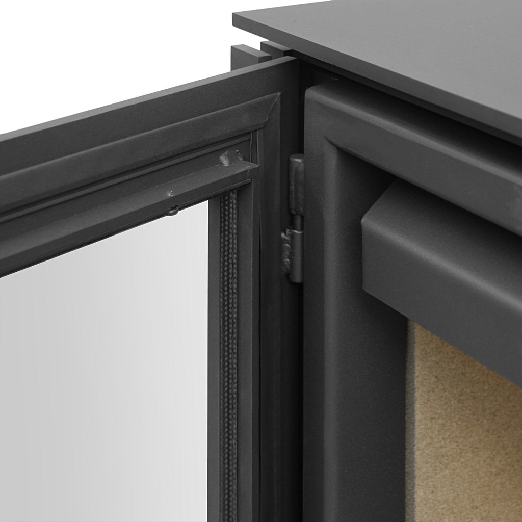 Schmitzker Cuby S55085 – Poêle à bois en acier 6,4 kW