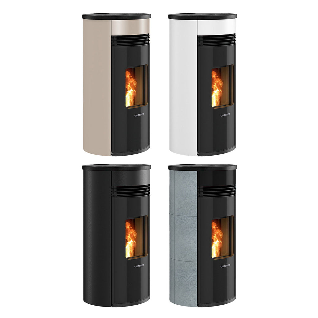 Poêle à granulés Oranier Sando 60 acier noir 8 kW