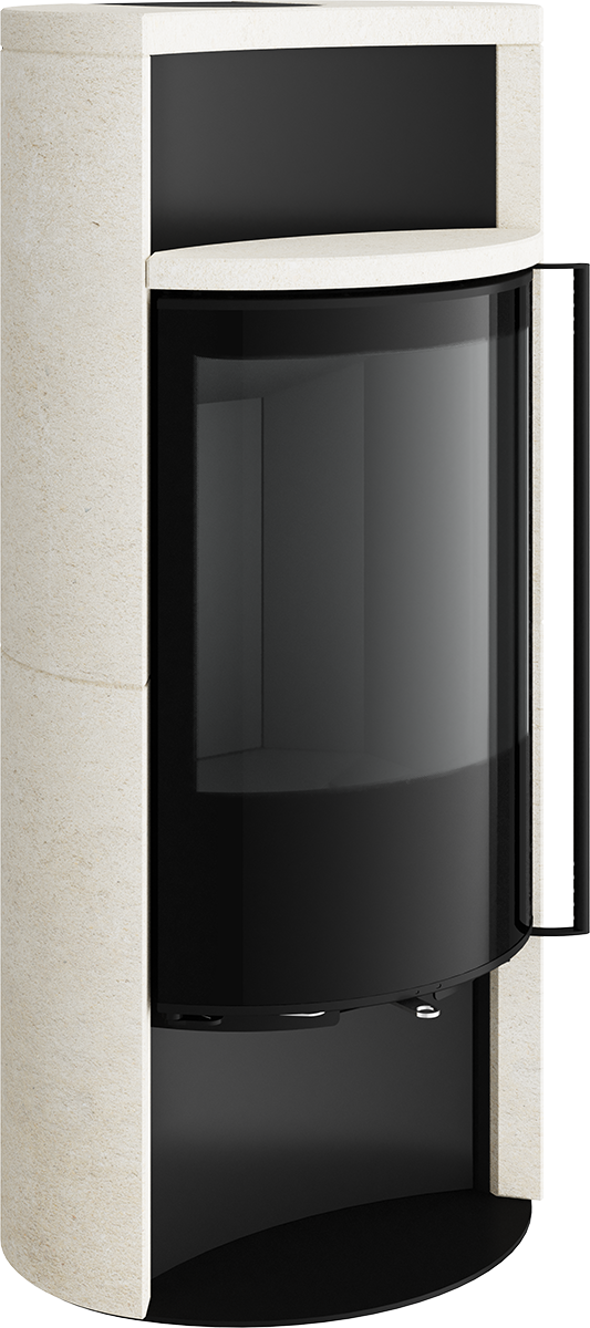 Poêle à bois Spartherm Sino City 7,7 kW, vitre ovale