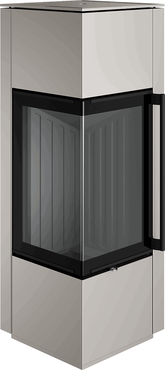Poêle à bois Spartherm Piko S 7,7 kW avec vitre en L