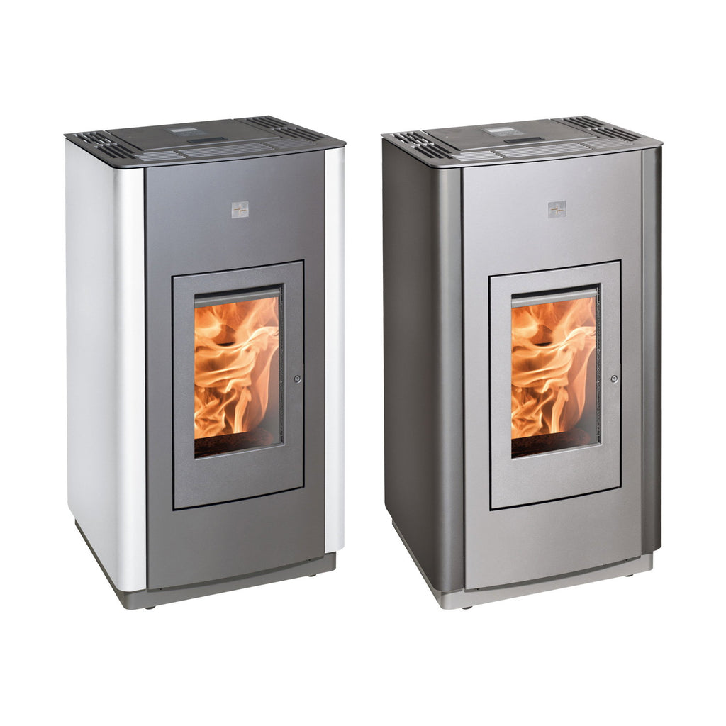 Haas+Sohn HSP 6 Pelletto IV – Poêle à granulés 8 kW perle-anthracite/blanc