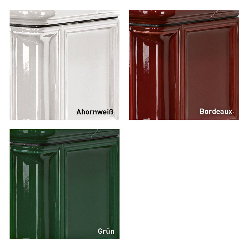 Justus Bavaria – Poêle à bois blanc érable 7 kW